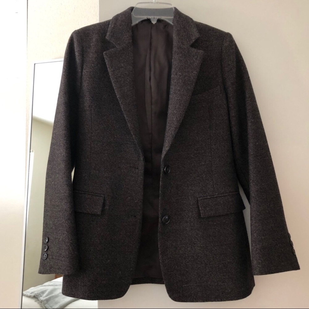 & Other Stories Textured Wool Blazer